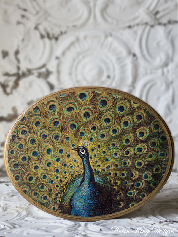 Peacock Plaque