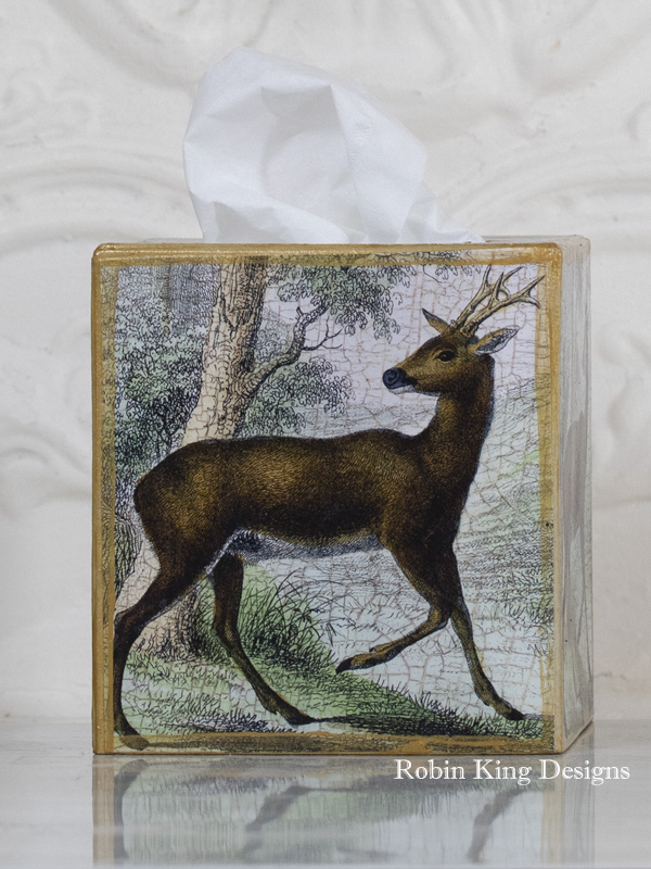 Roe Deer Tissue Box Cover